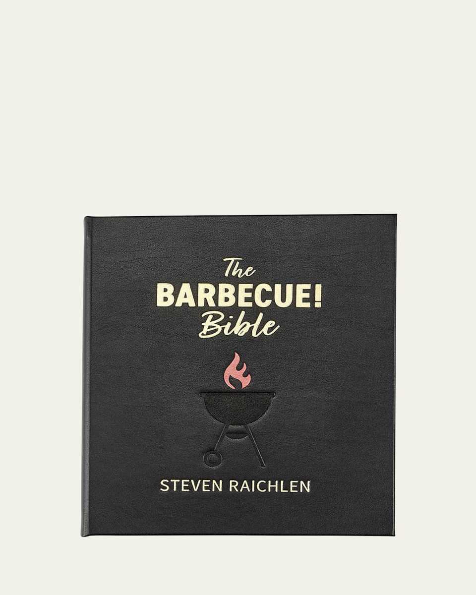 "The Barbecue Bible" Leather Bound Book